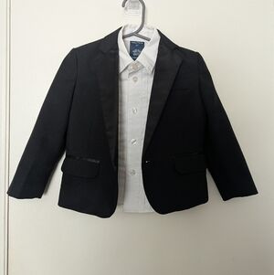Nautica Toddler Black 3 Piece Tuxedo